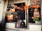 Bac Ky, Hanoi 1915 - A shop selling lanterns and Mid-Autumn toys on Hang Gai street. Photo by ...jpg