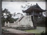 Bac Ky, Hanoi 1916 - Dieu Huu Pagoda (One Pillar Pagoda). Photo by Léon Busy.jpg