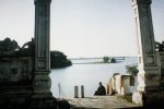 Bac Ky, Hanoi, 1916 - The view of West Lake seen from the front of Quan Thanh Temple. Photo by...jpg